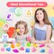 45Pcs Mochi Squishy Toys Mini Squishies Kawaii Animal Squishies Party Favors for Kids Cat Panda Unicorn Squishy Novelty Stress Relief Toys Birthday Gifts Goody Bags Class Prizes Pinata Fillers